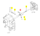 Fourchette d'Inversion Iseki 1774-128-003-00