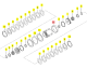 Connecteur/Entretoise Iseki 1809-245-216-00