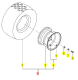 Roue Gazon 20x10.0 Iseki 1809-441-310-10
