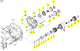 Embrayage inverseur Iseki 1792-215-700-00