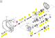Arbre 4WD Frontal Iseki 1796-218-004-00