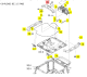 CANAL ARRIERE AIR CONDITIONNEE ISEKI 1792-782-001-20
