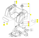 Support Porte-Gobelet Iseki 1809-606-203-00