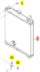 Radiateur ISEKI 1816-102-600-00