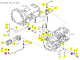 Tuyau Alim PTO Centrale Iseki 1815-508-620-00