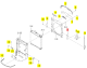 Platine de jointure G Iseki 1815-102-032-00