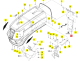 PLAQUESUPPORT ISEKI 1816-601-610-10