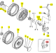 Support Iseki 2503-326-350-00