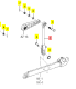 Chandelle de Relevage Gauche Iseki 1815-515-200-00