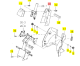 Couvercle frontal SF230 Iseki 2175-506-004-00