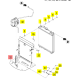 Support Radiateur Iseki 1834-102-200-00