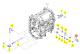 BRAS PTO/E4 ISEKI 1834-259-200-00