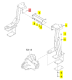 Armature Inférieure Droite Iseki 1816-702-310-00