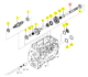 Arbre PTO Iseki 1817-219-001-00