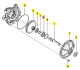 Roulement ISEKI 187N00-14140
