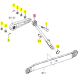 Chandelle Gauche Iseki 1833-515-200-10