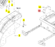 Couvercle Droit Iseki 1833-608-061-10
