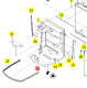 Support Radiateur Iseki 1833-102-660-10