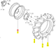 JANTE 16XW8 ISEKI 1833-437-620-10