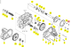 Ecrou M16 Iseki 1833-306-062-20