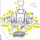 Accoudoire G Iseki 1832-611-227-00