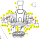 VIS A COLLERETTE ISEKI 1832-611-229-00