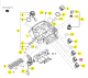 Interrupteur Gyrophare Iseki 1832-670-330-00