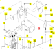 Support Joystick Iseki 1845-512-510-00