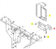 Support Plaque Immat Iseki 1845-635-220-00