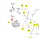 Bras de levier ventral Iseki 1848-229-280-00