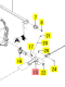 BRAS DE FREIN G ISEKI 1848-312-250-00