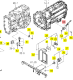 Support Inter Embrayage Iseki 1834-654-260-00