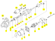 Circlips ISEKI 6281-129-072-00