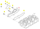 MANIFOLD ISEKI 6214-111-009-10