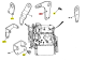 PATTE SUPPORT ISEKI 6511-777-045-00