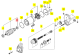 Roulement ISEKI 6281-129-038-00