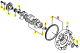 Volant Complet Iseki 6212-330-047-00