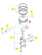 PISTON ISEKI 6212-111-094-20
