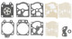 D20-WA, WT.  Kit de Membranes adaptable pour Carburateur Walbro D20-WA, WT.