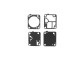Greenstar 6845 Kit de membranes adaptable pour Carburateur