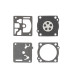 Kit membranes joints ZAMA GND20 modèles SOLO 644