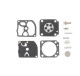 Kit membranes joints ZAMA RB-77 - RB77 - C1Q modèles STIHL 430 - 017 - 018 - MS
