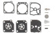 Kit réparation membranes et joints carburateur adaptable HUSQVARNA modèles 322
