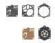 Kit membranes et joints carburateur adaptable HUSQVARNA modèles 394 - OLEO-MAC