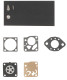 Kit réparation membranes et joints carburateur adaptable ALPINA CASTOR modèles