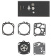 Kit réparation membranes et joints carburateur adaptable DOLMAR modèles PC6200