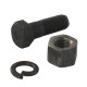 Boulon adaptable pour outil de fraise, avec une longueur de 1- 1/4"mm et un Ø: