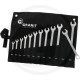 GRANIT BLACK EDITION Jeu de clés mixtes, 8-19 mm, 12 pièces