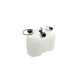Bidon double transparent 6/3L