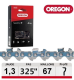Chaîne tronçonneuse 95TXL067E Oregon SpeedCut